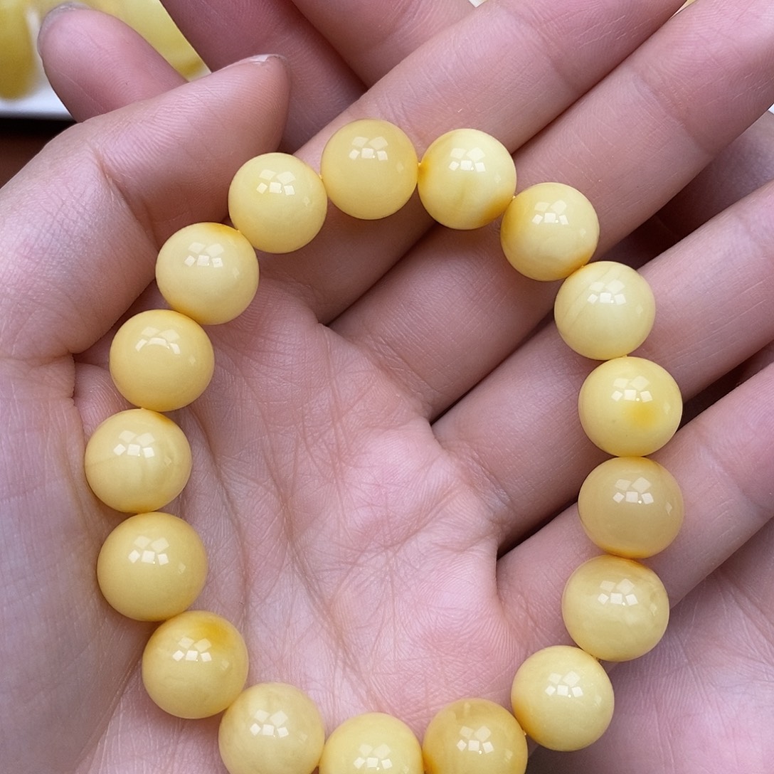 琥珀未镶嵌裸石芝士奶酪11.4+