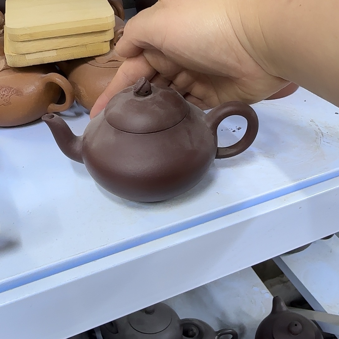 紫砂茶壶宜兴紫砂壶瑕疵处理