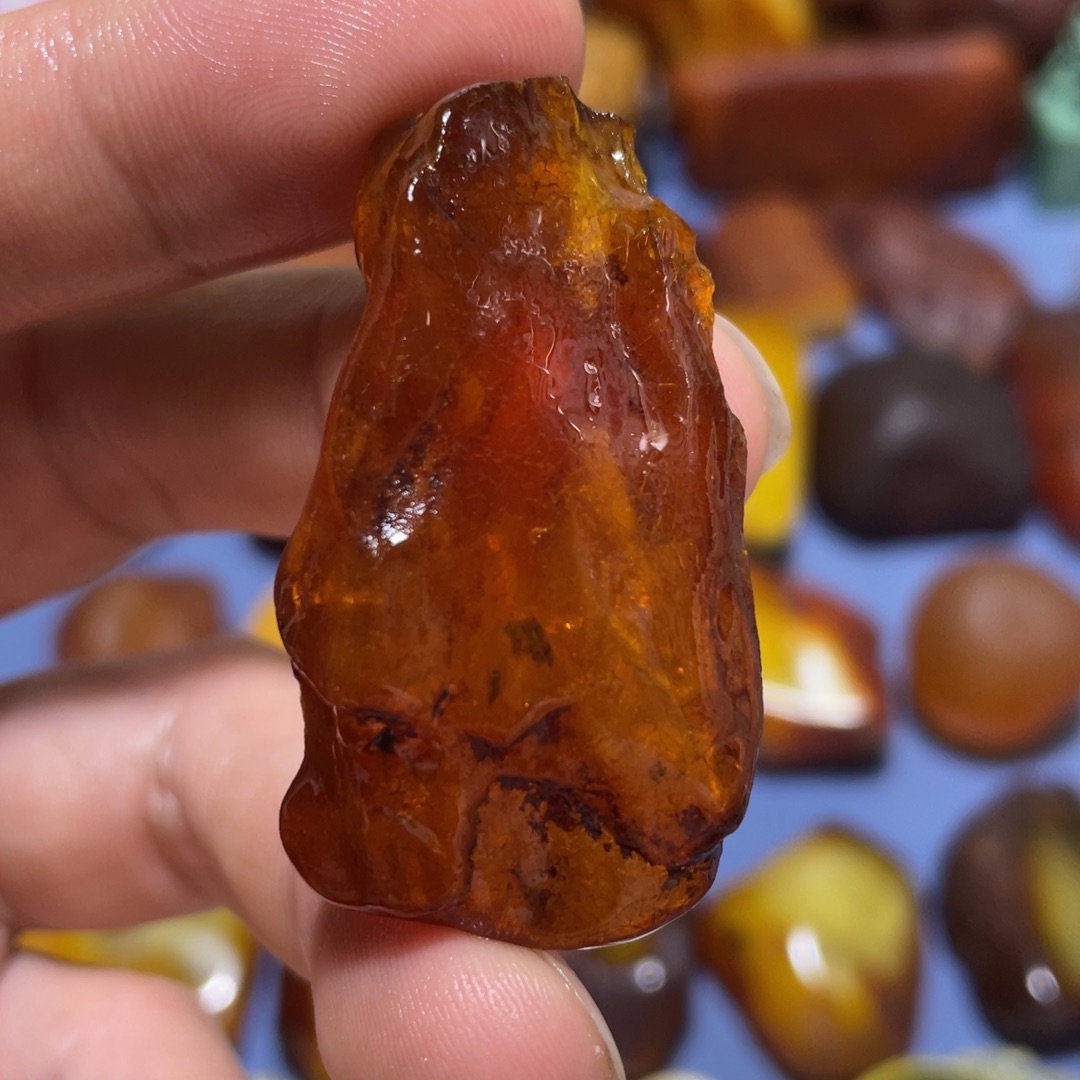 定制琥珀未镶嵌原矿