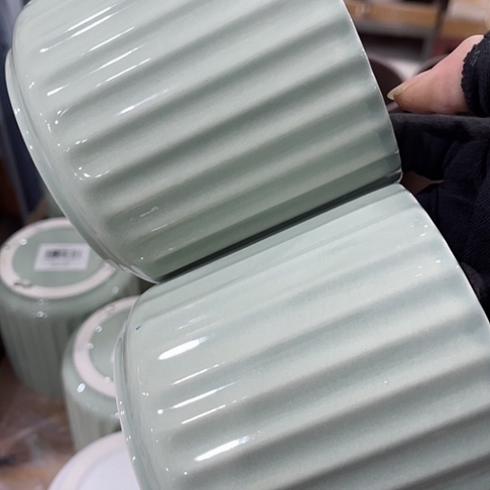 多年绿植陶瓷花盆9.9包邮，有孔