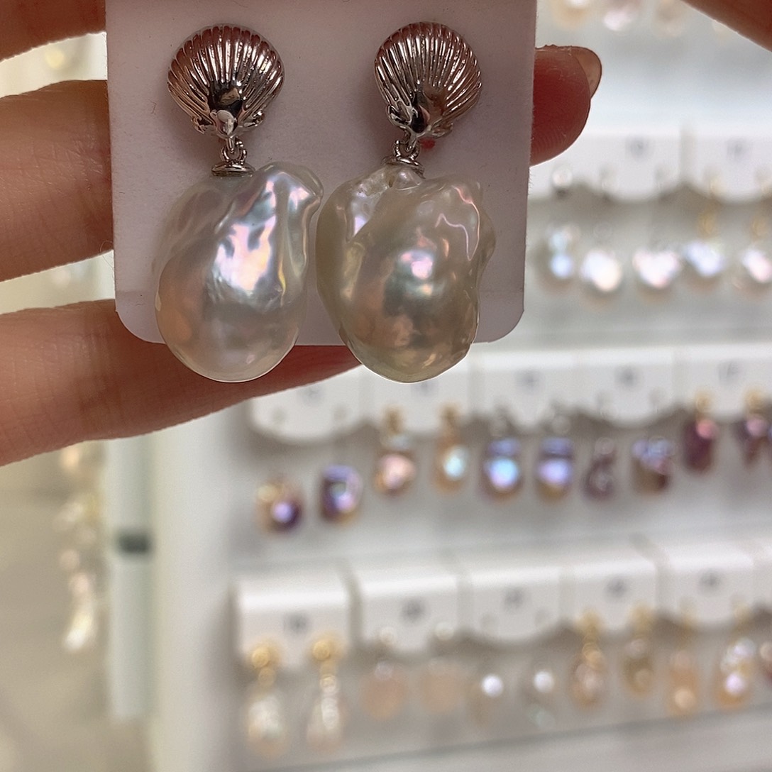 淡水珍珠颈饰合金