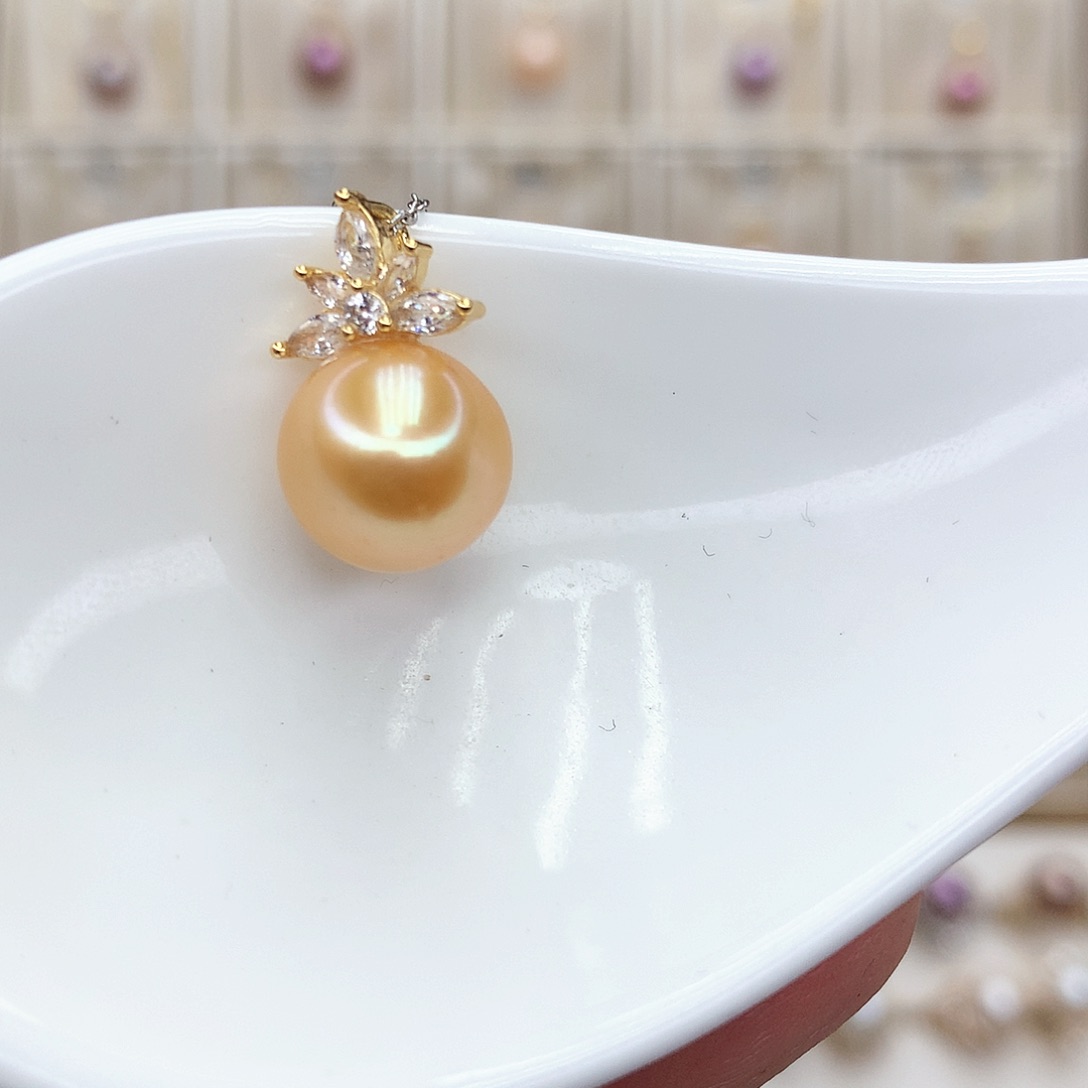 淡水珍珠颈饰合金