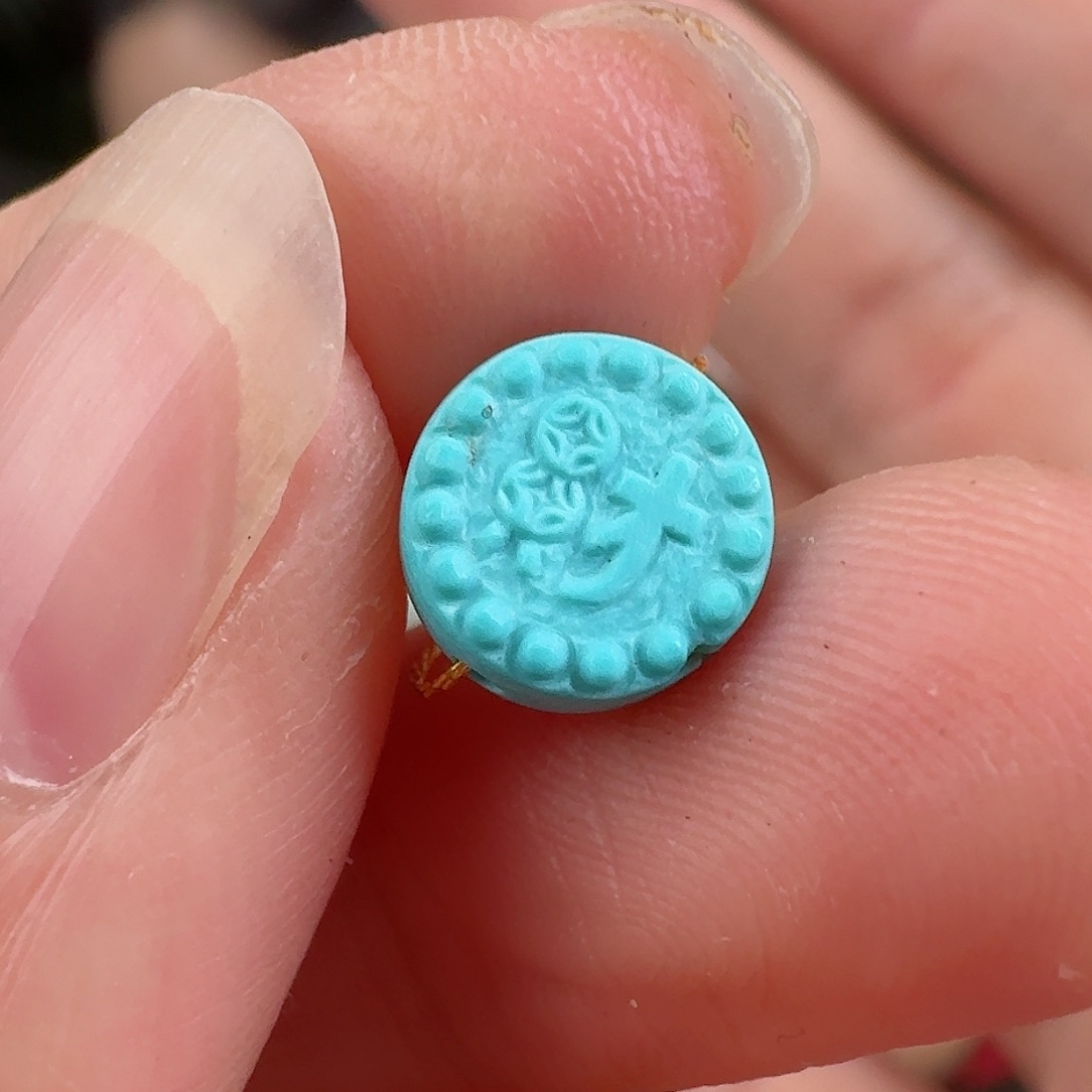 绿松石珠宝奇石未镶嵌