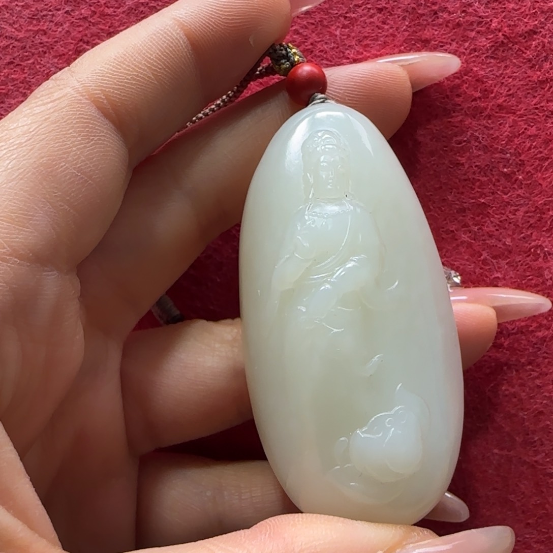 和田玉挂件未镶嵌