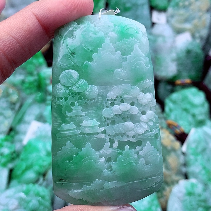 翡翠吊坠(不含链)未镶嵌