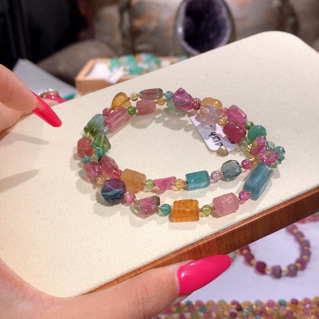 未镶嵌传家宝高货碧玺