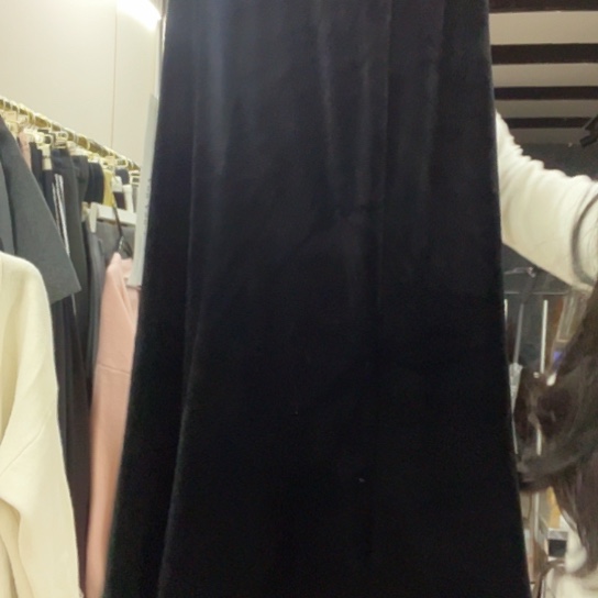 丝绒半身裙不加绒m码鱼尾款