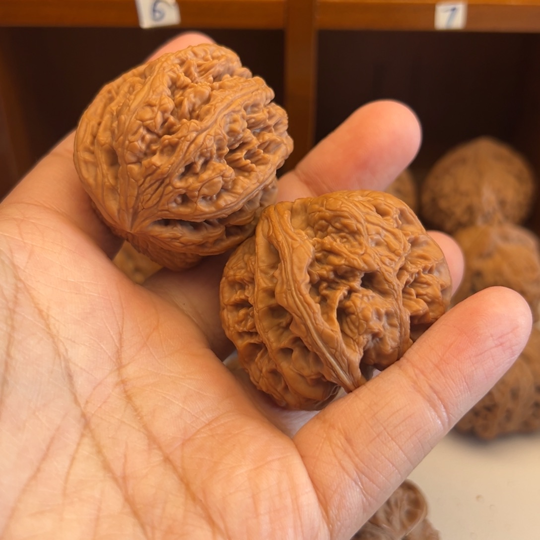 那***去吊坠文玩核桃43大粗筋核桃