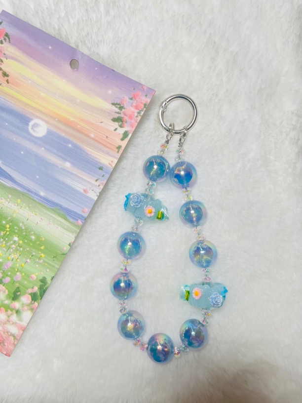 手绘 款手机挂件diy手作 手工制作 默认微瑕 介意勿拍