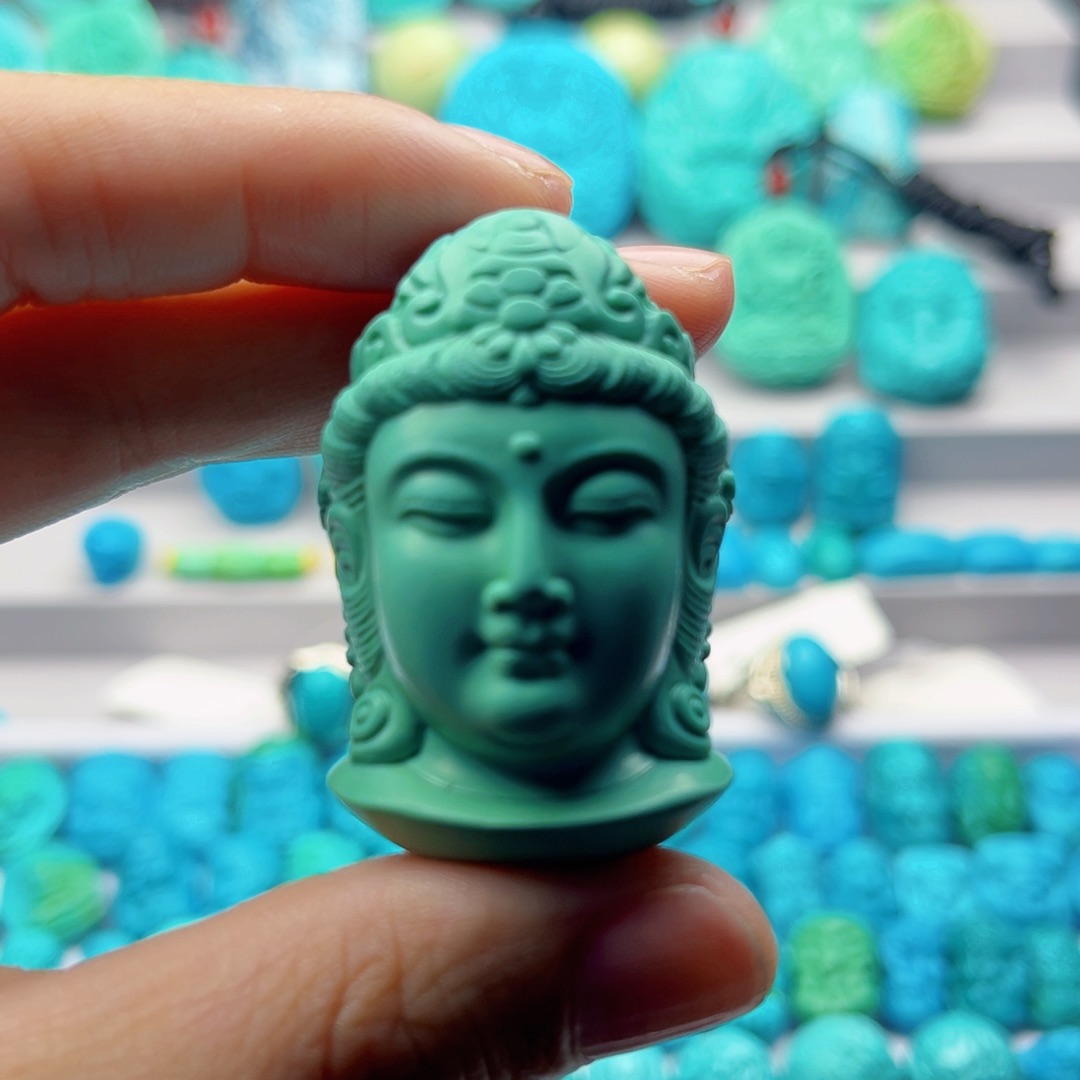 绿松石挂件未镶嵌