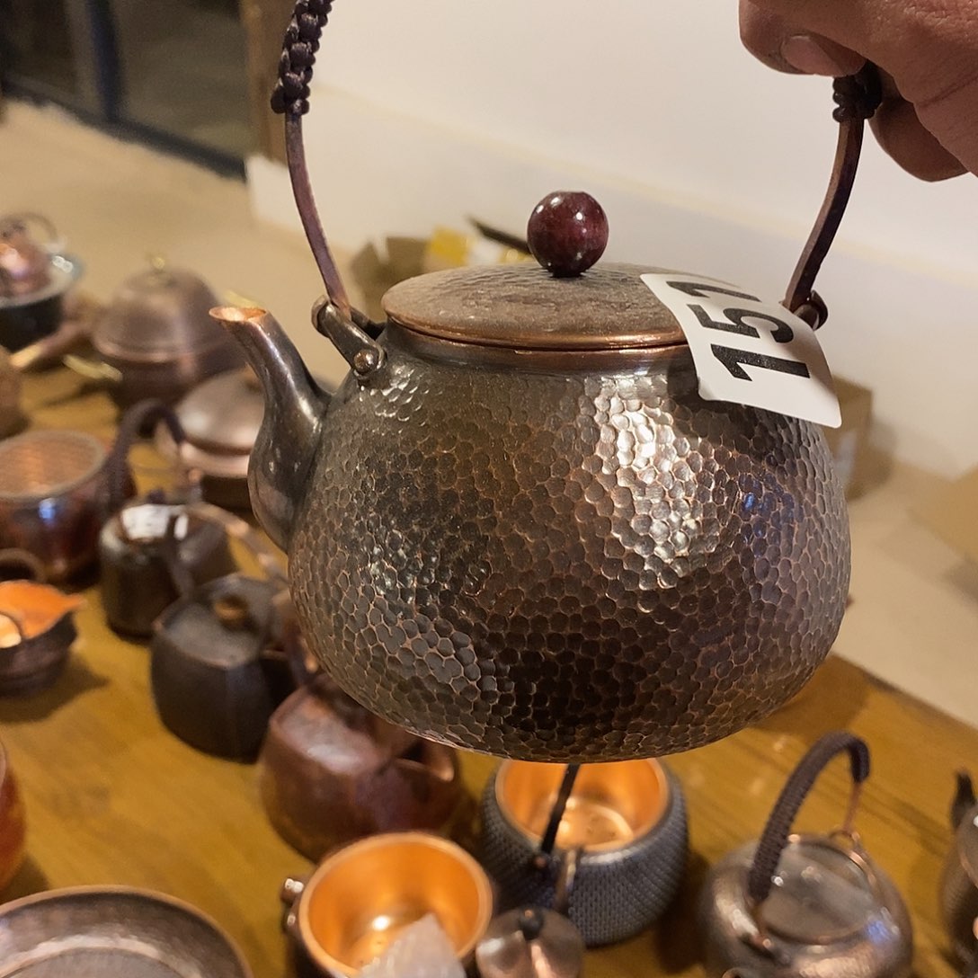 万****）复古中壶手工锻打工艺