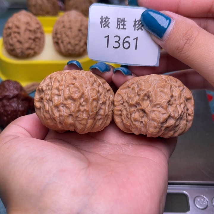 把件文玩核桃南瓜墩43.1361