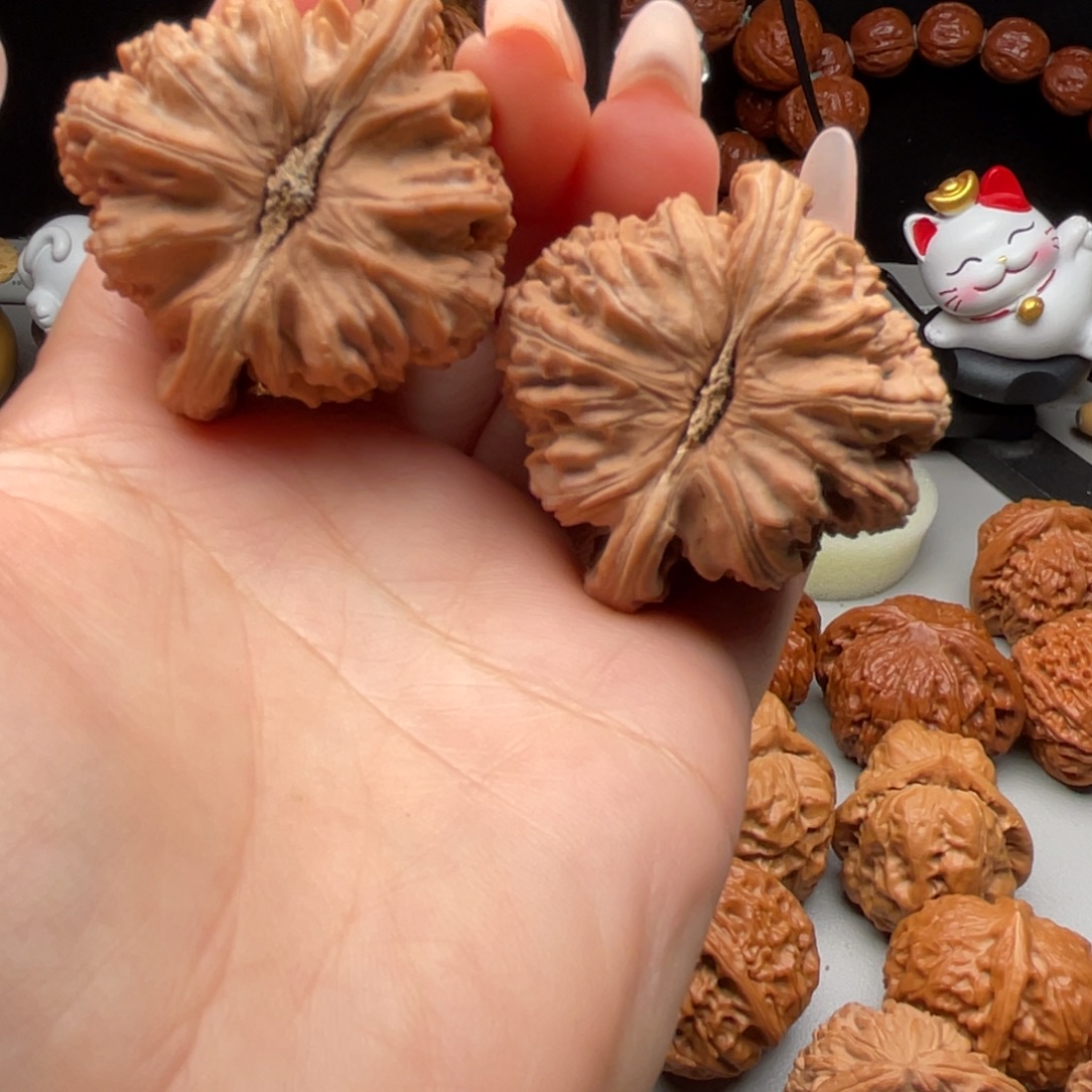 9***y文玩核桃白狮子44