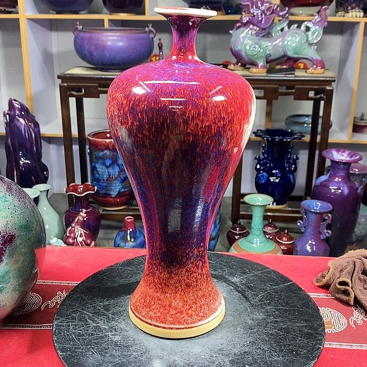 瓶中国神垕j精品钧瓷