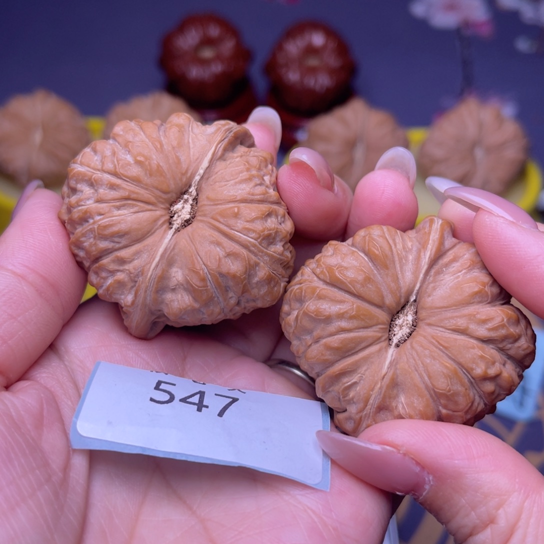 文玩核桃把件南瓜墩 43 547