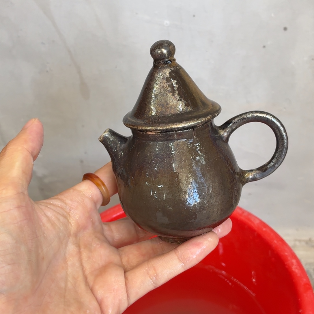 陶园柴烧精品好货689裂纹