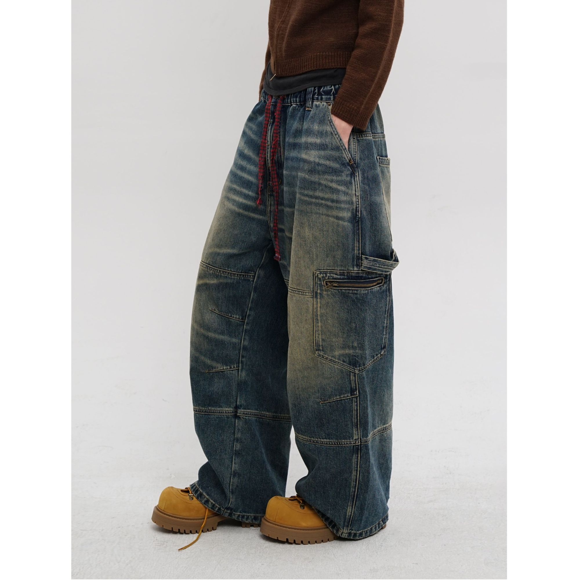 MASONPRINCE·裤王回归 黑金线Workwear不挑人肥佬裤