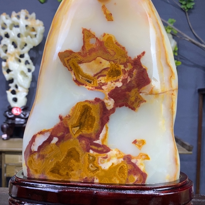 石材精品古青石摆件