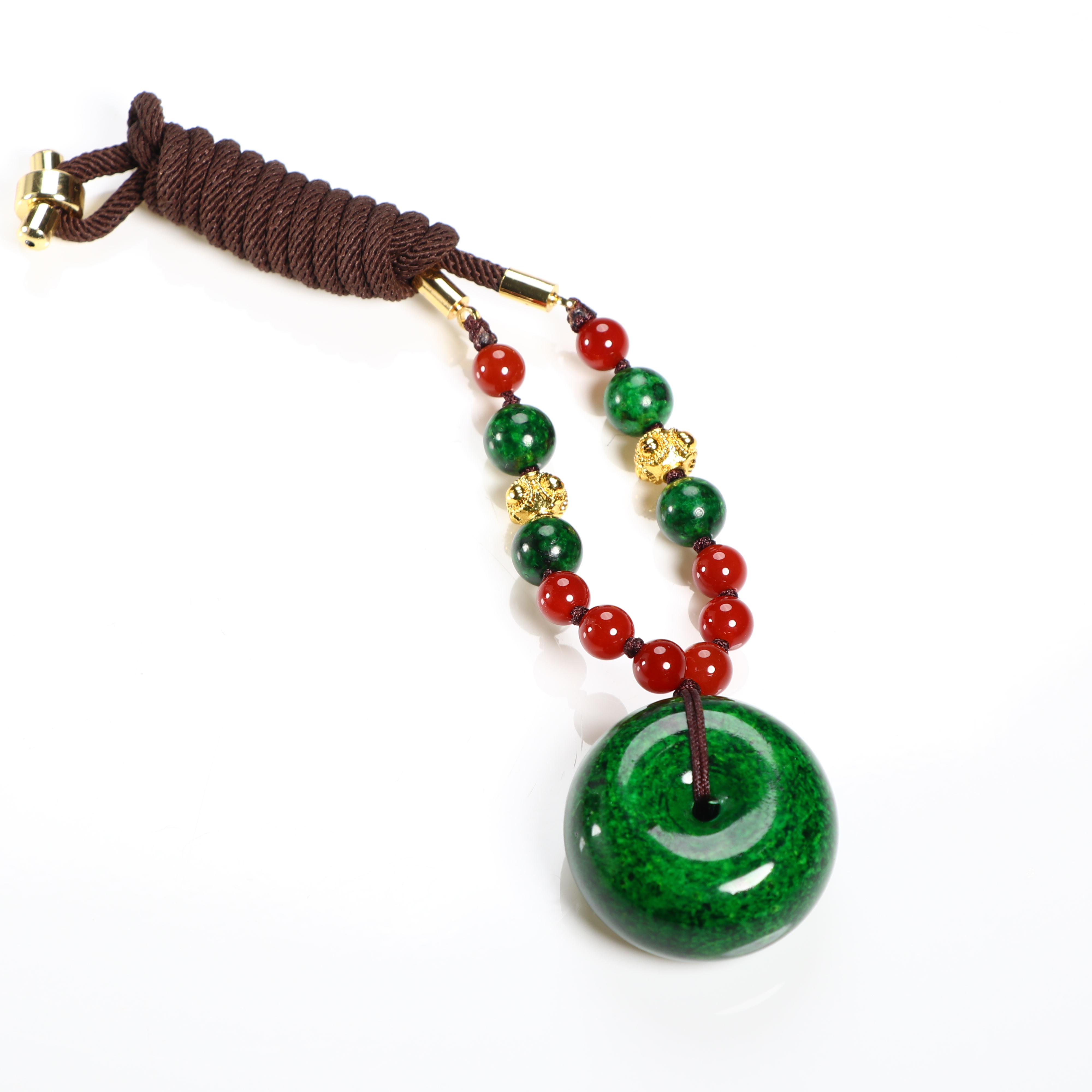 《博古文物》- 平安扣项链-TH-250222