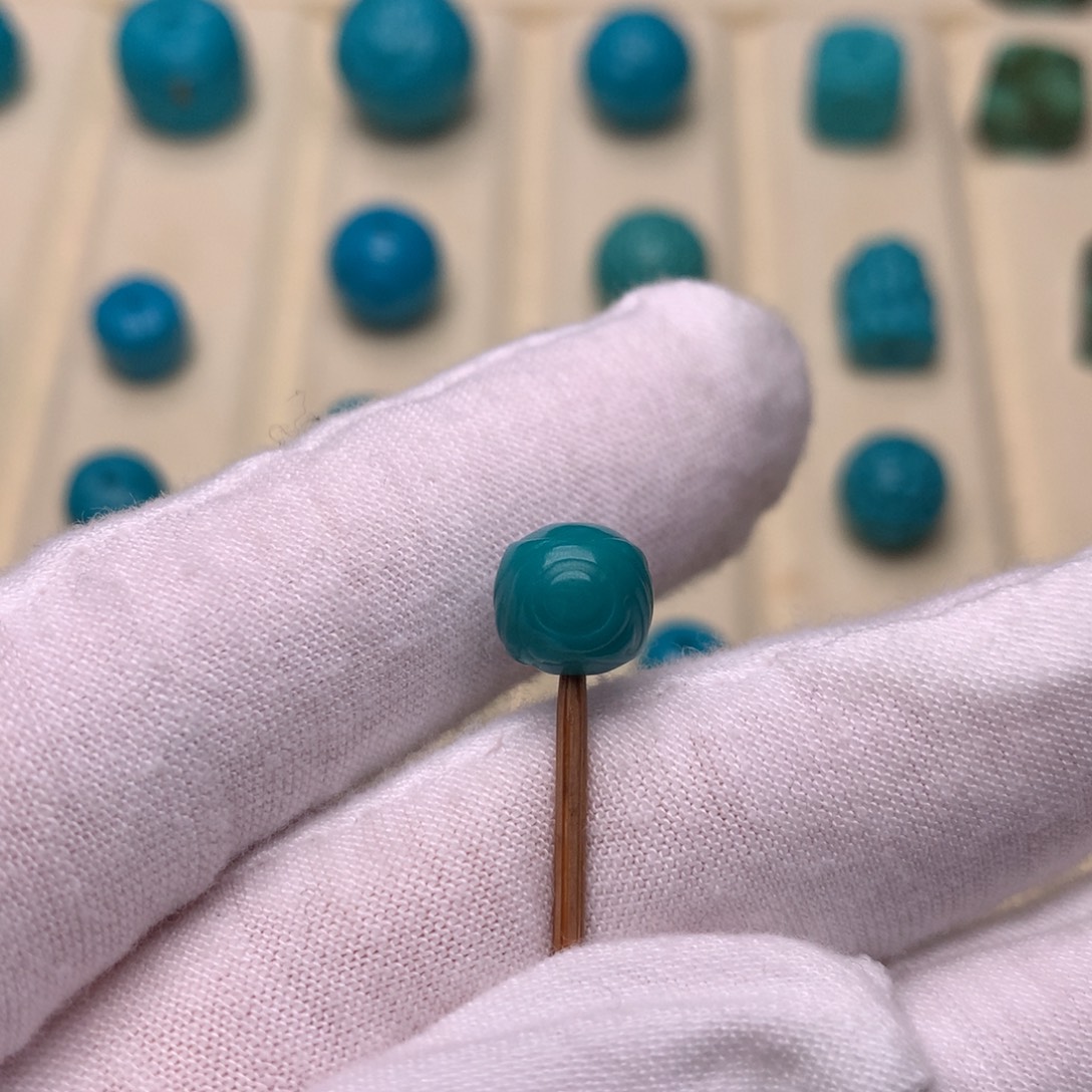 绿松石未镶嵌绿松石博古8.3