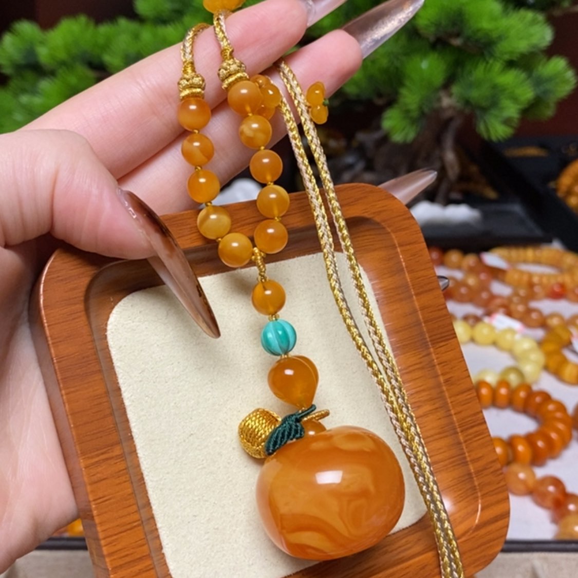 【闪购商品】手链蜜蜡未镶嵌项链