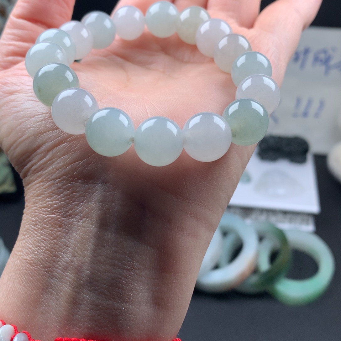 瀛***瀛翡翠未镶嵌手链翡翠