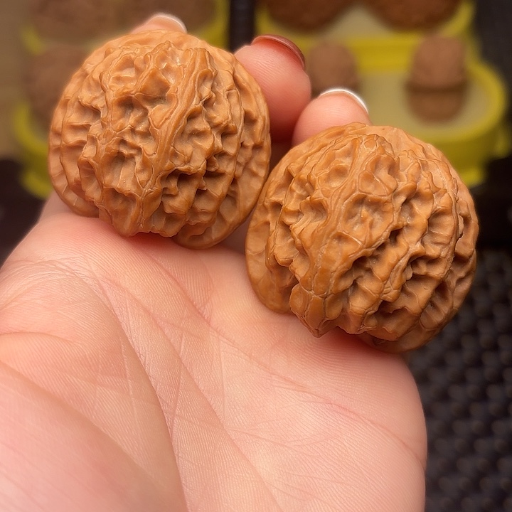 吊坠文玩核桃39苹果园狮子头