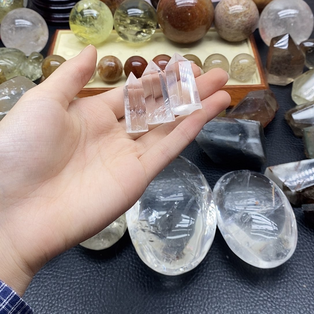 水晶珠宝半成品未镶嵌123水晶石