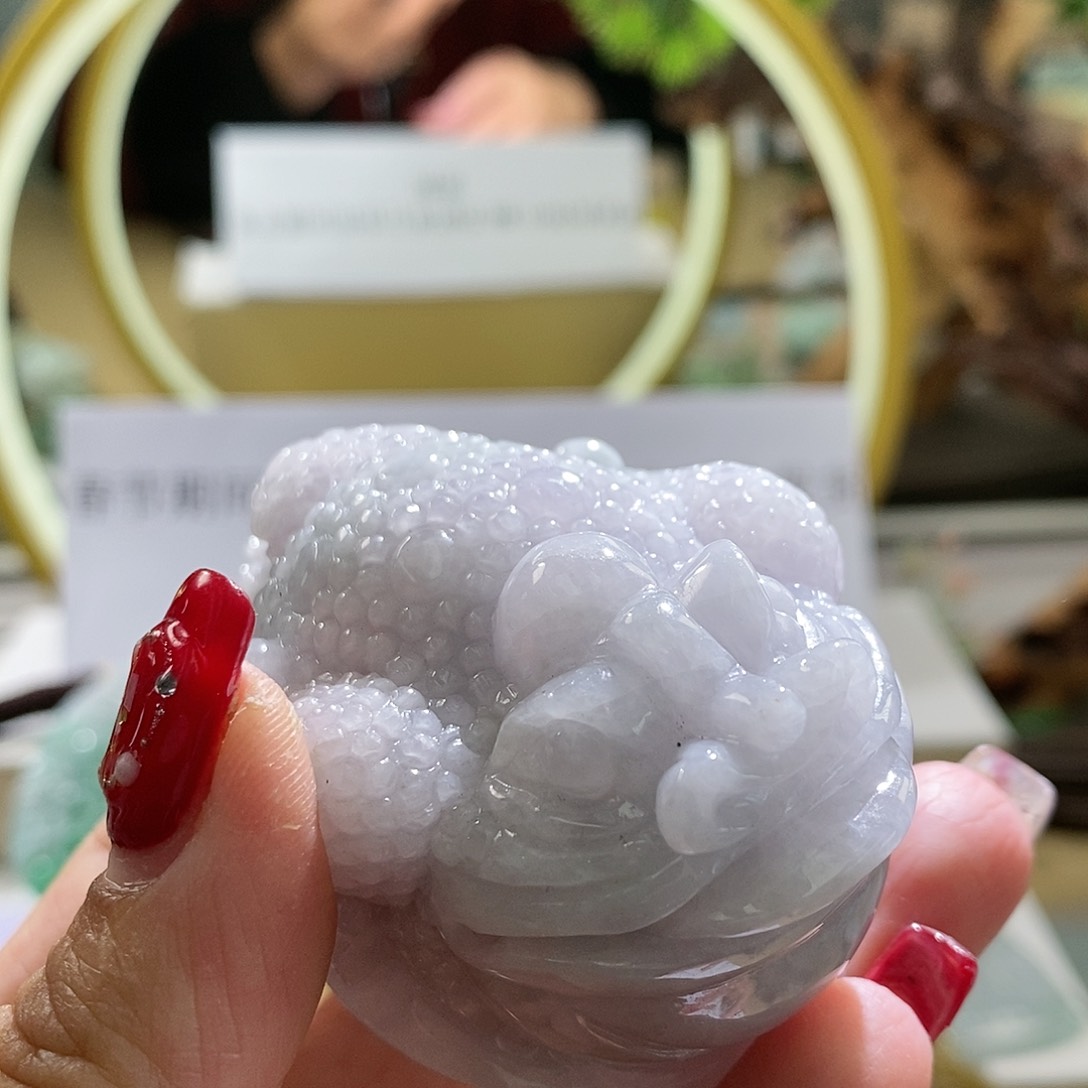 【闪购商品】翡翠颈饰未镶嵌金蟾