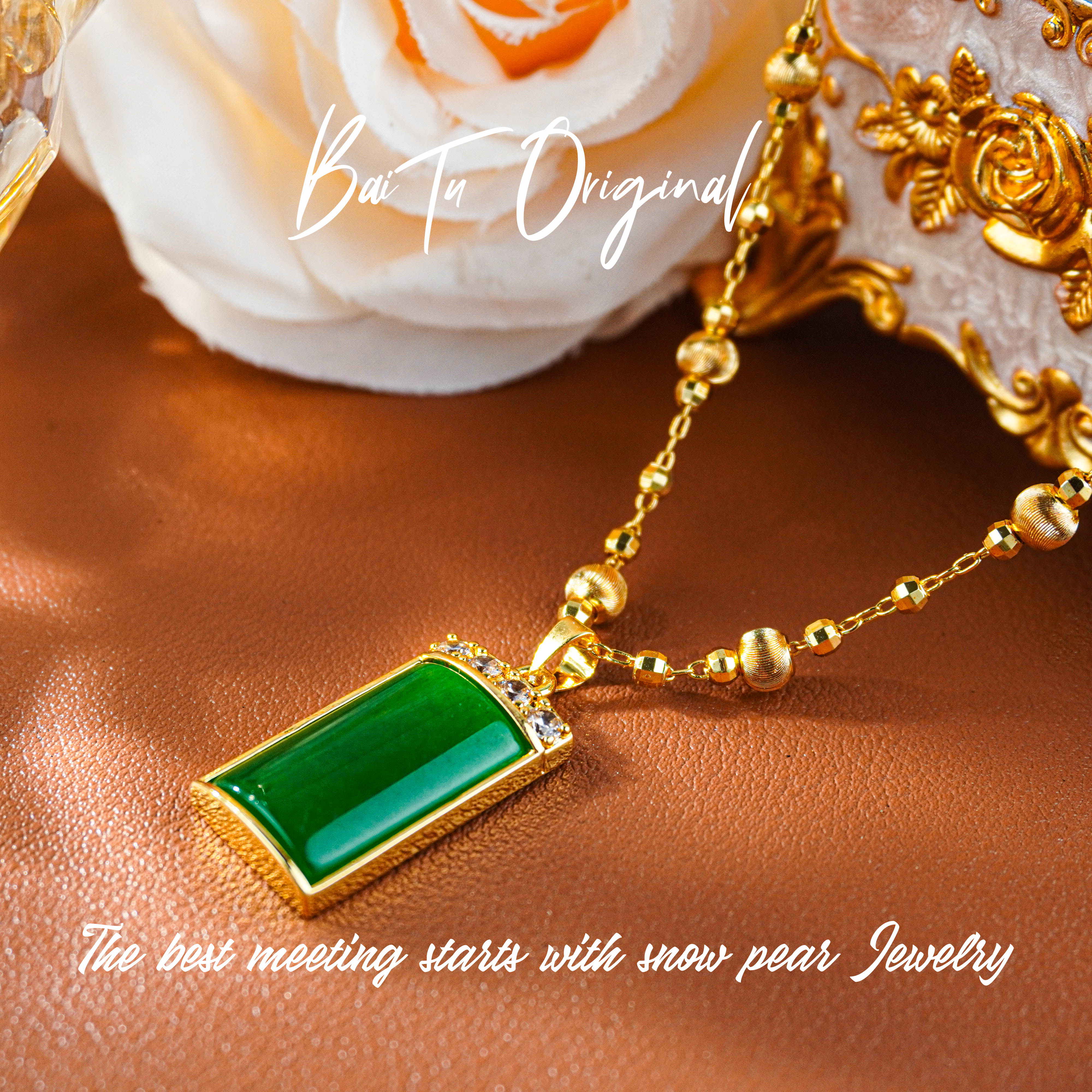 【柏荼】髓 ♠ 轻奢手工 WX0032 项链·中长