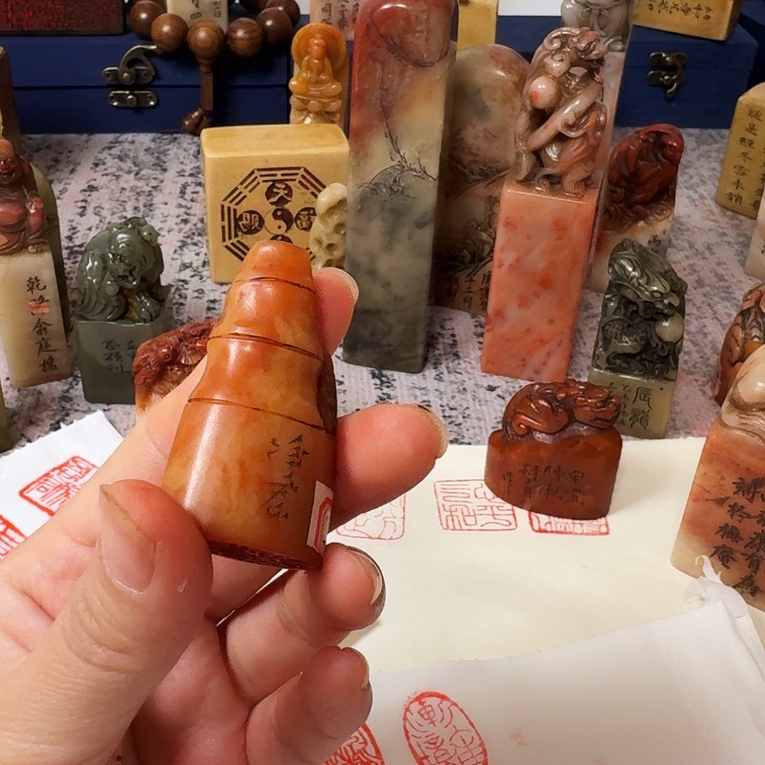 印石寿山石寿山石闲章111