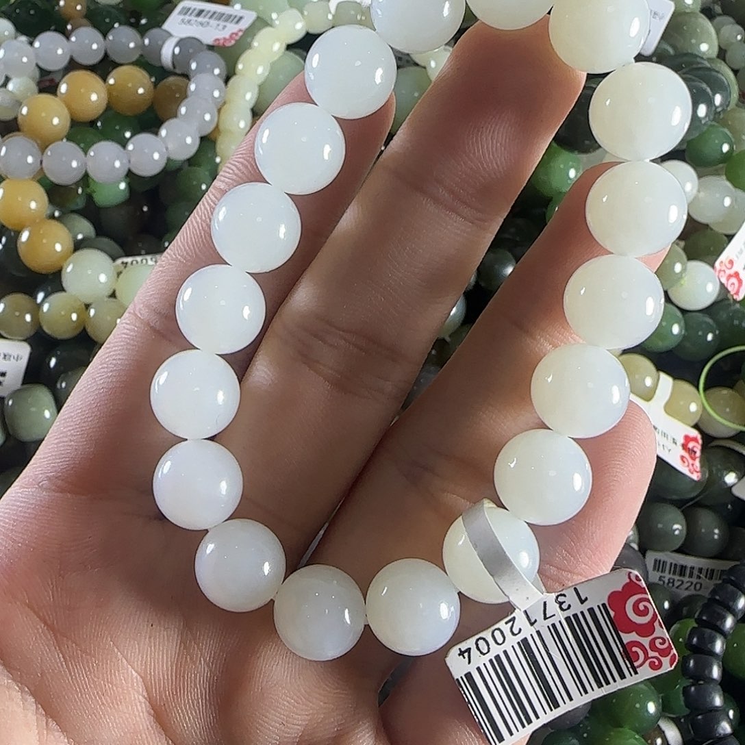 和田玉手链未镶嵌271