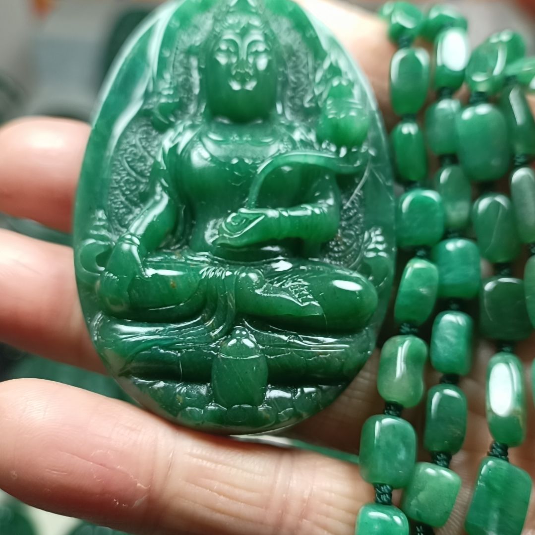 独山玉挂件未镶嵌