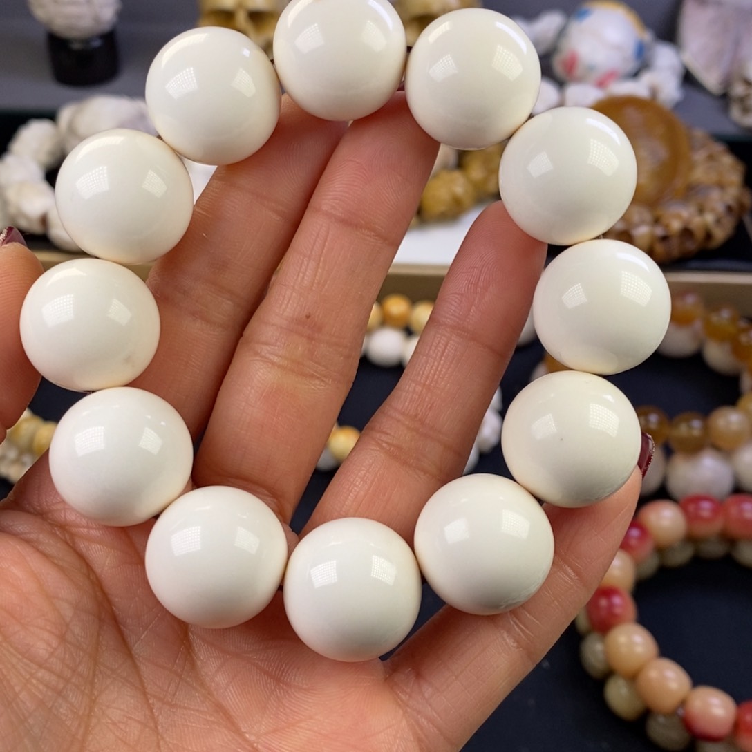 鹿骨把件好看好玩