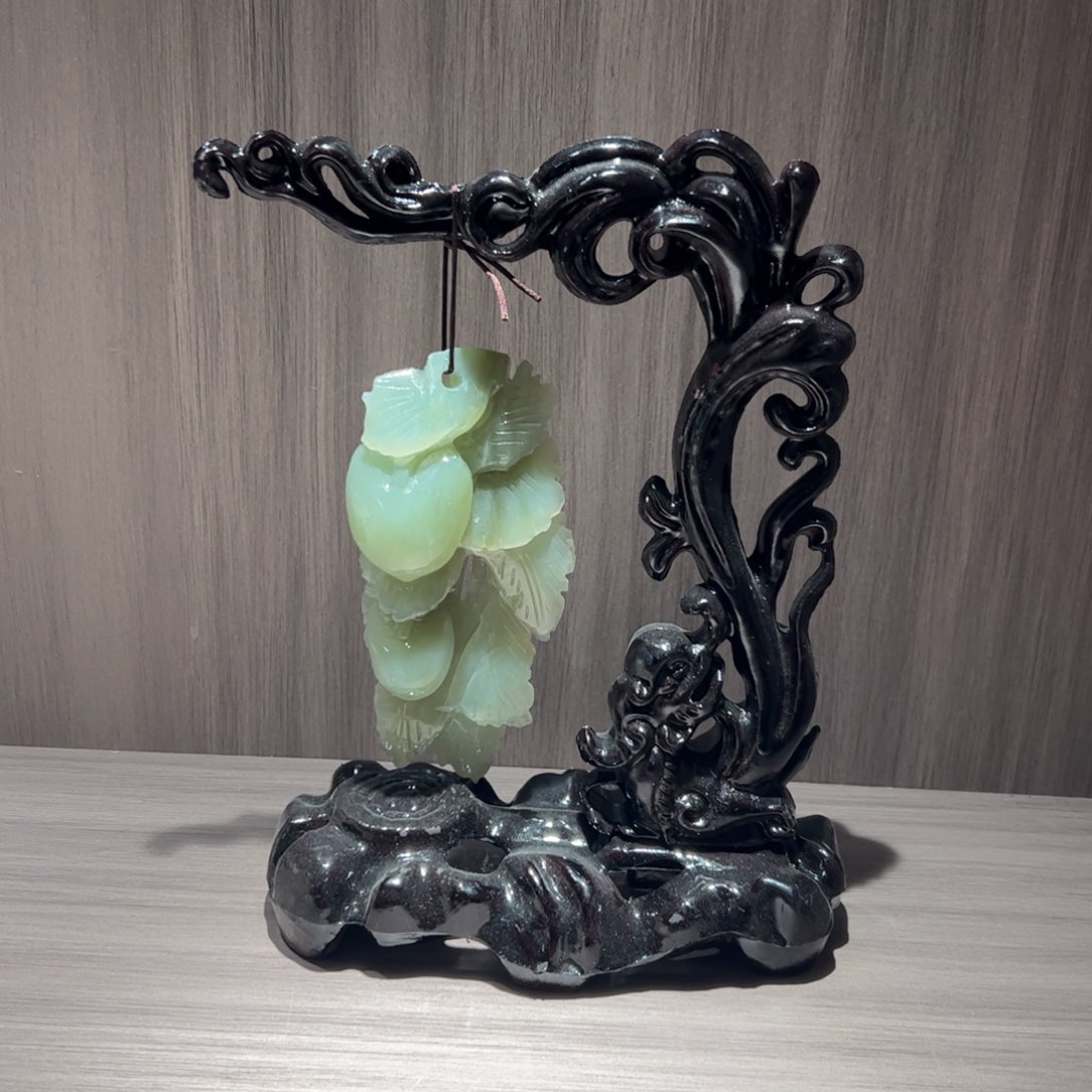 蛇纹石玉（覆膜）珠宝奇石未镶嵌