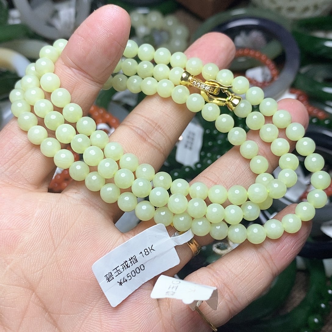 和田玉手链未镶嵌