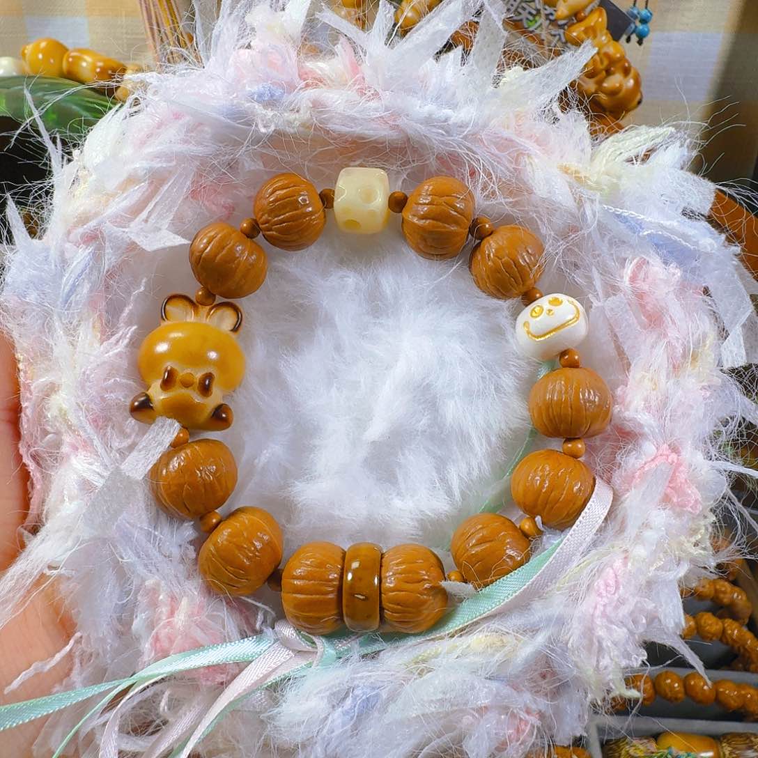 猴头核桃手串双歧南瓜