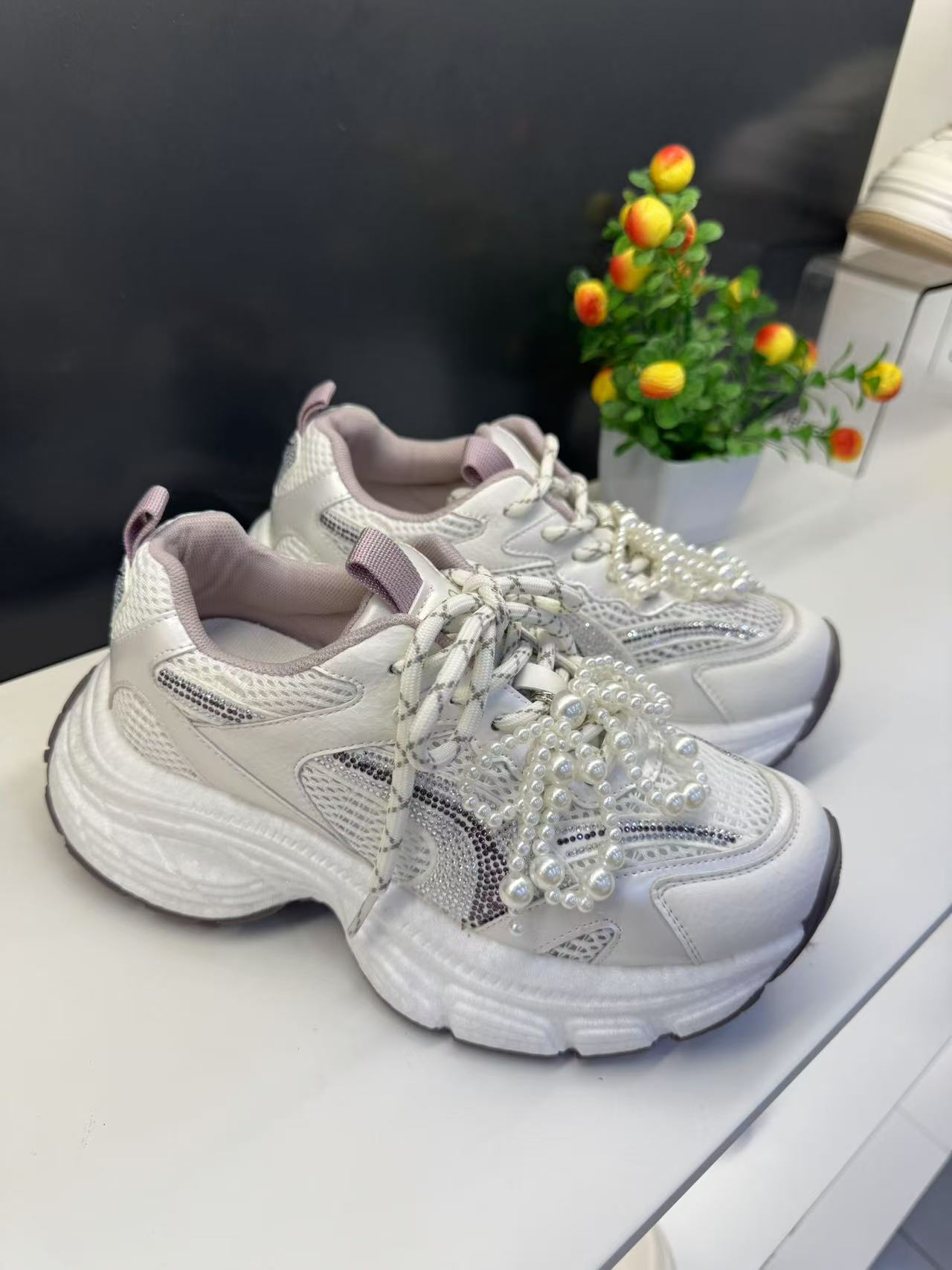 2025佰家时尚厚底超轻老爹鞋