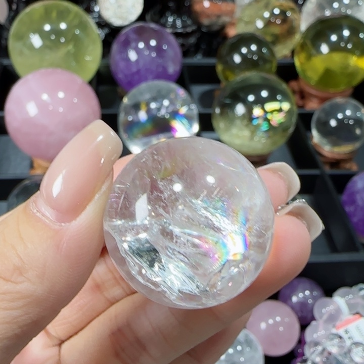 水晶天然水晶球S18未镶嵌天然