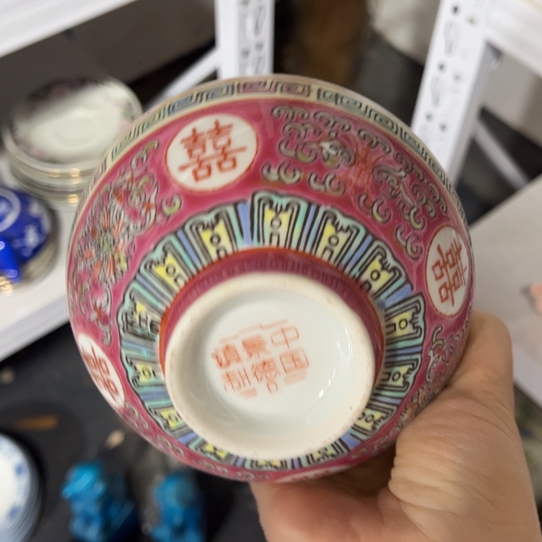 景德镇高温陶瓷饭碗