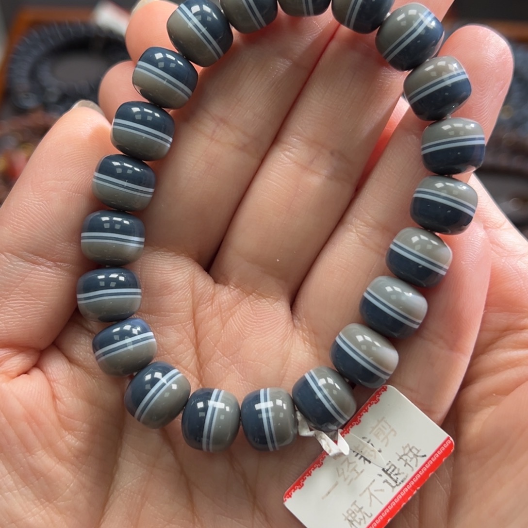 玛瑙/玉髓未镶嵌手链