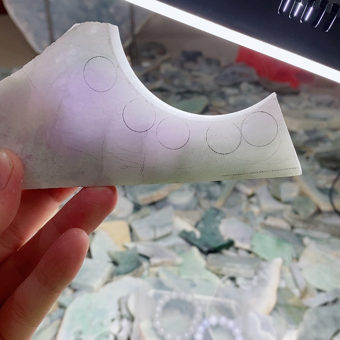 散珠翡翠天然缅甸翡翠a货12