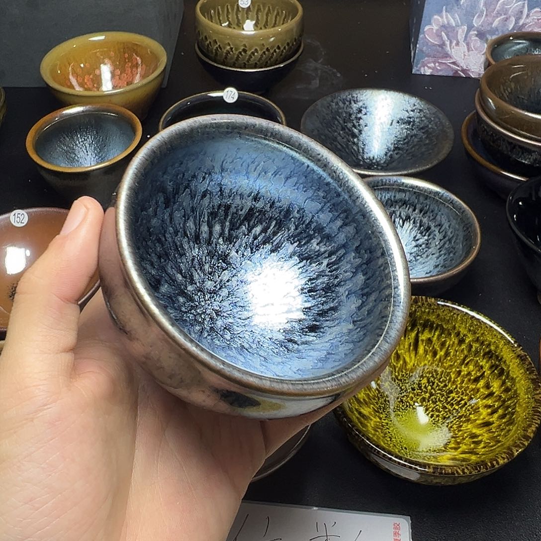 茶盏将军建窑建盏主人杯