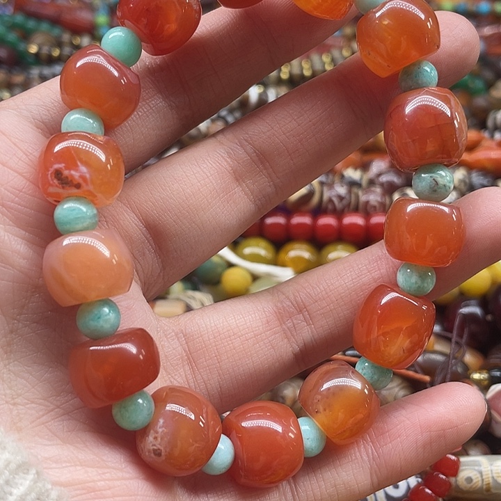 玛瑙/玉髓未镶嵌颈饰