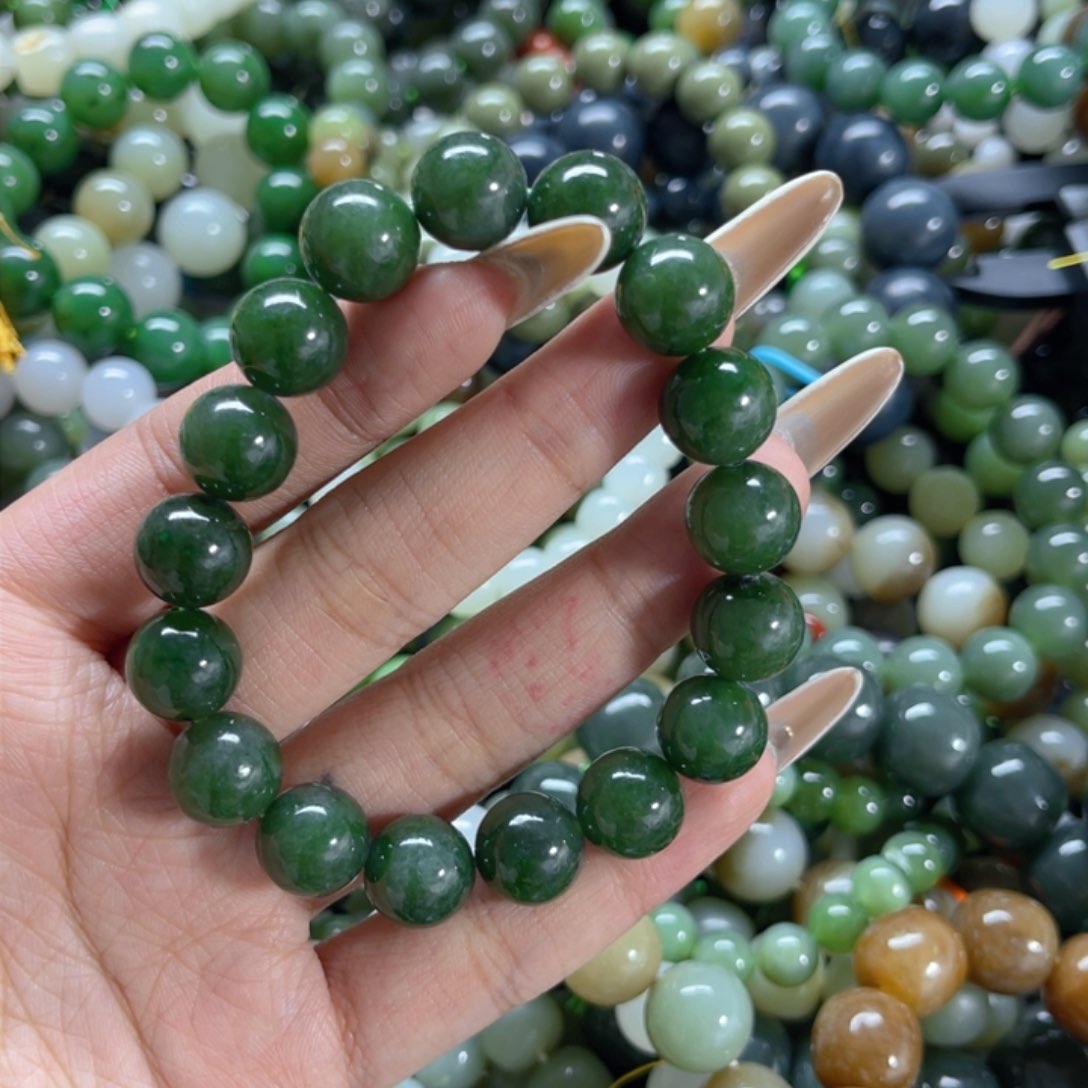 和田玉手链未镶嵌