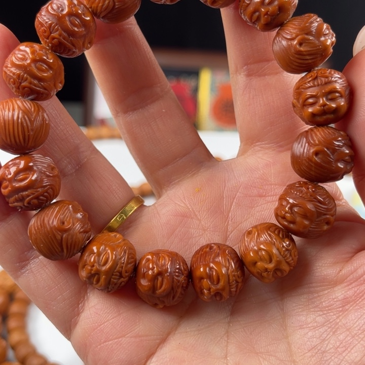 手串猴头核桃猴子