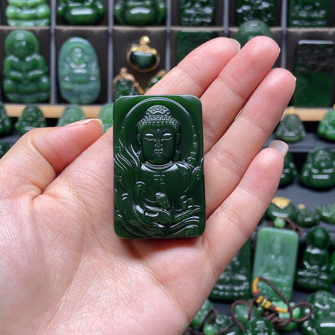 颈饰未镶嵌和田玉理****斌