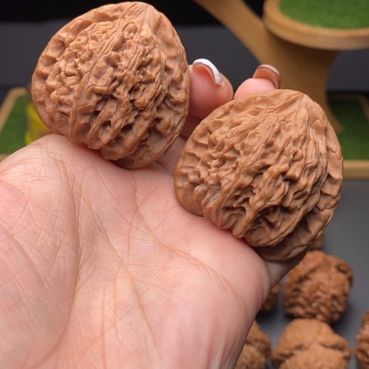 把件文玩核桃虎头王