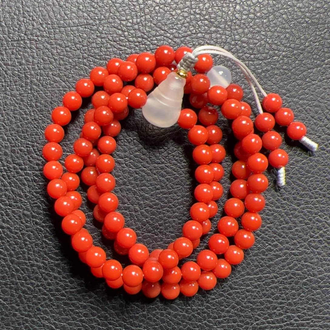 南红玛瑙6+冷水河多圈未镶嵌