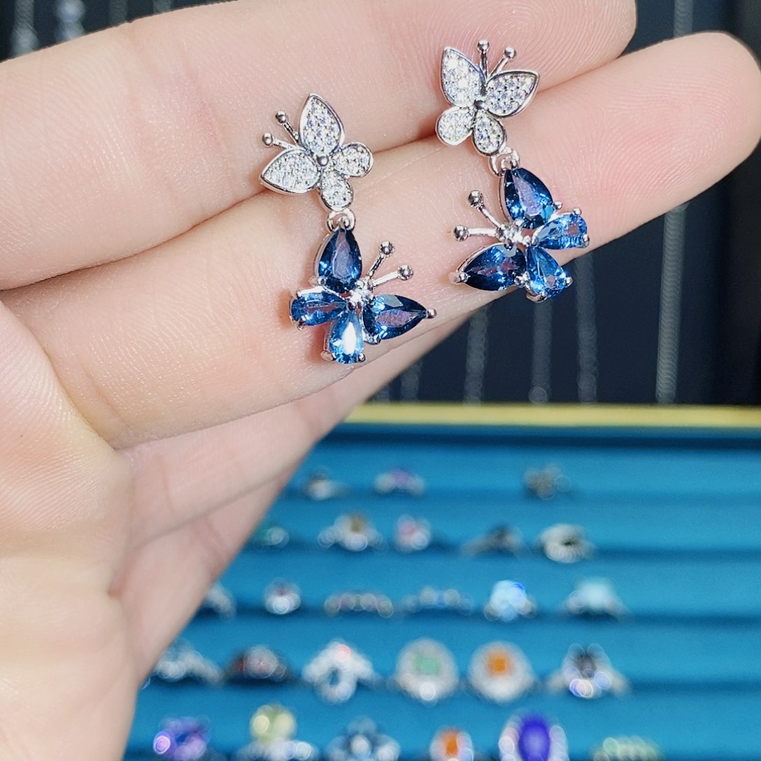 紫晶珠宝半成品银S925镶嵌